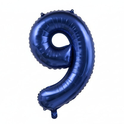 40" NUMBER '9' DEFLATED FOIL BALLOON - Winterberries