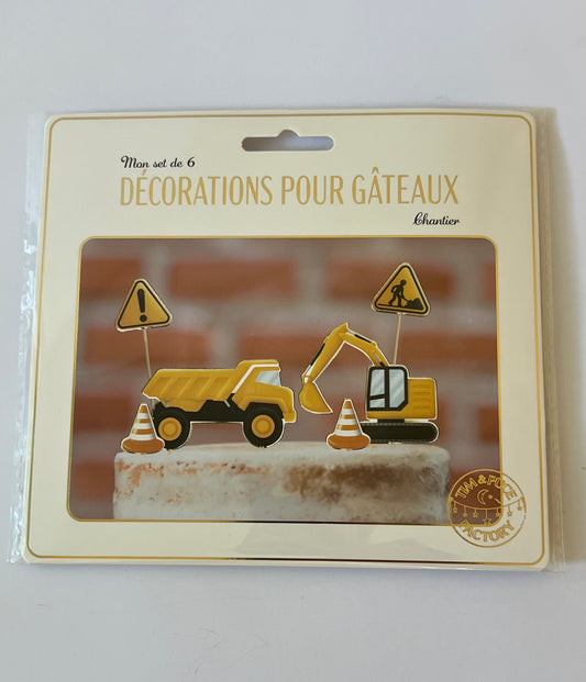 x6 Construction Toppers
