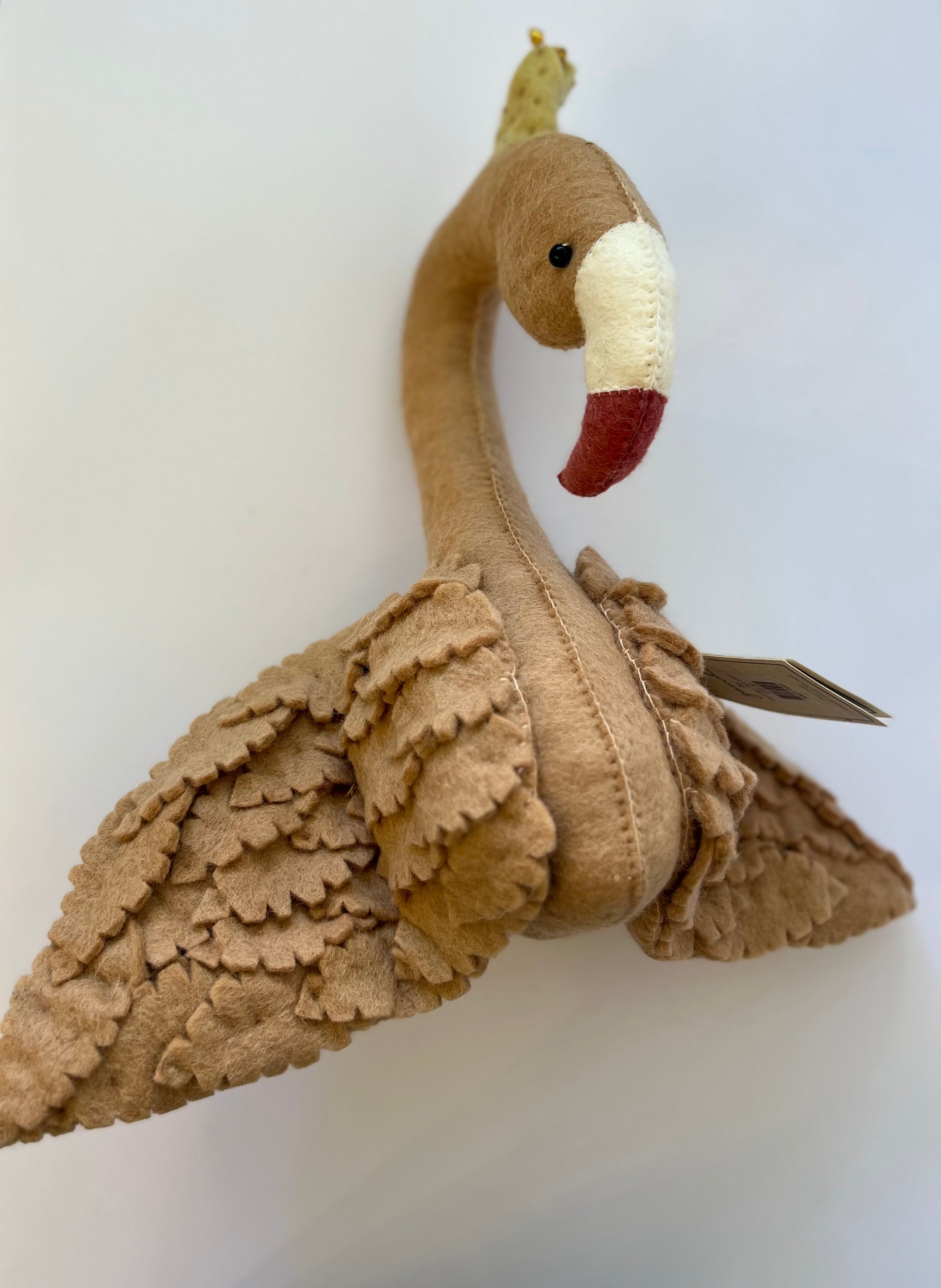 Flamingo Felt Head - Winterberries