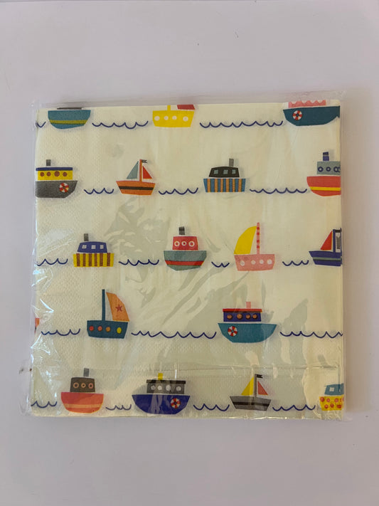 x16 BOAT PAPER NAPKINS - Winterberries