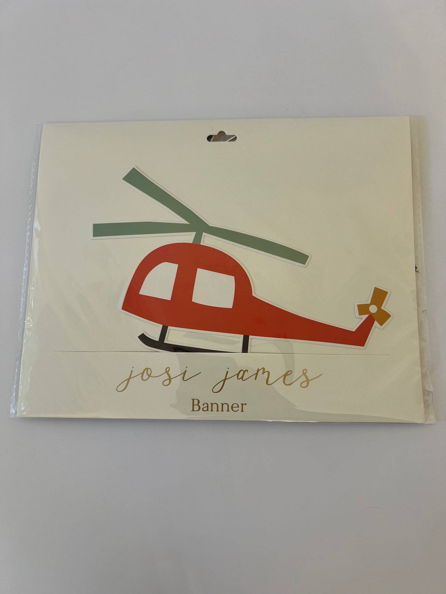 x1 Airplane and Helicopter Garland - Winterberries