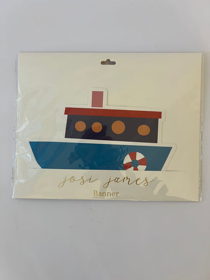 BOAT PAPER GARLAND - Winterberries