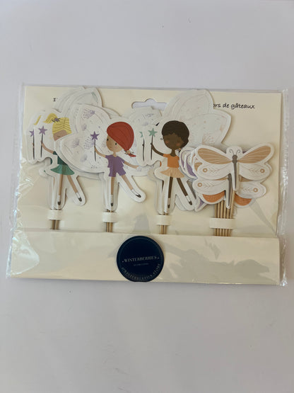 x8 Magical Fairies Toppers - Winterberries