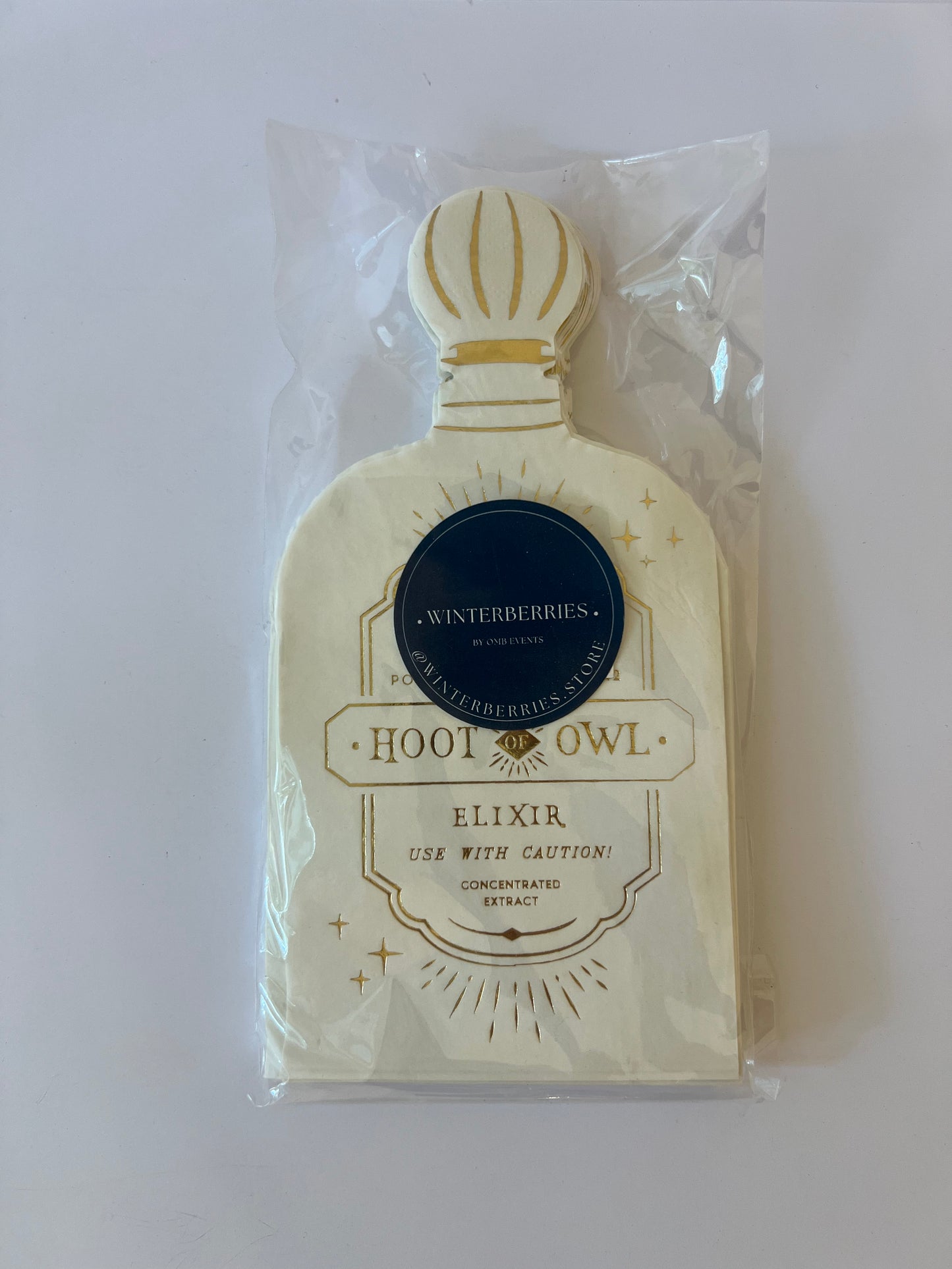 x18 SPELLBOUND POTION PAPER NAPKINS - Winterberries