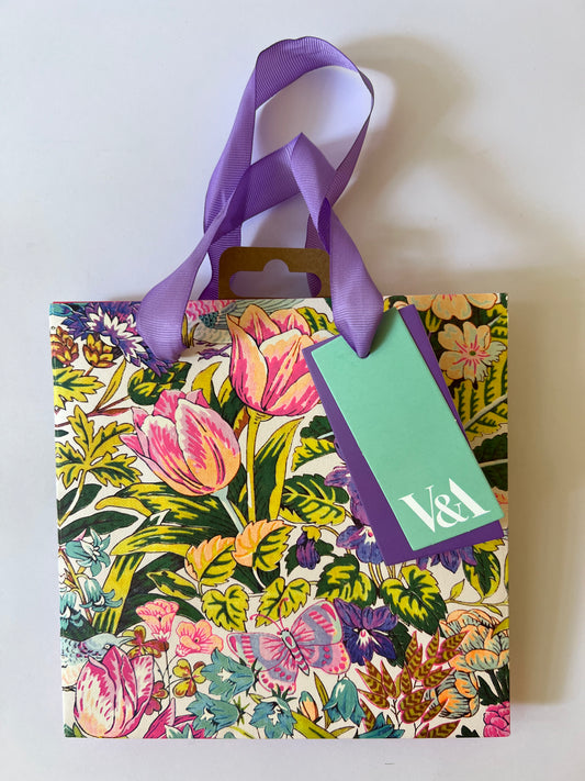 NEON FLORAL MAWSON TULIP SMALL GIFT BAG