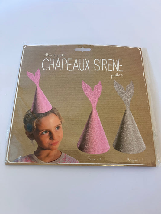 x6 Mermaid Hats