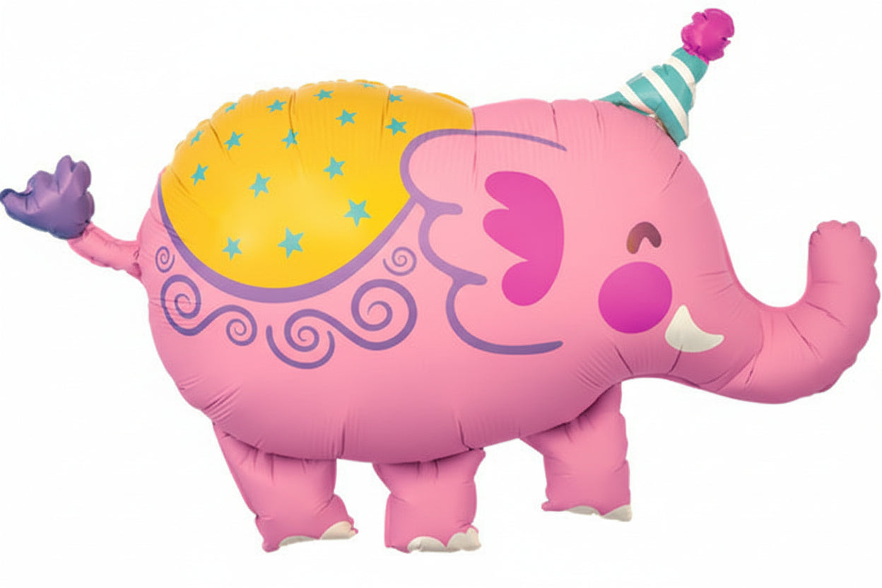 CIRCUS THEMED DEFLATED FOIL BALLOON - Winterberries