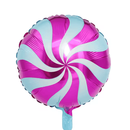 18" Rose/Blue Candy Foil Balloon - Winterberries