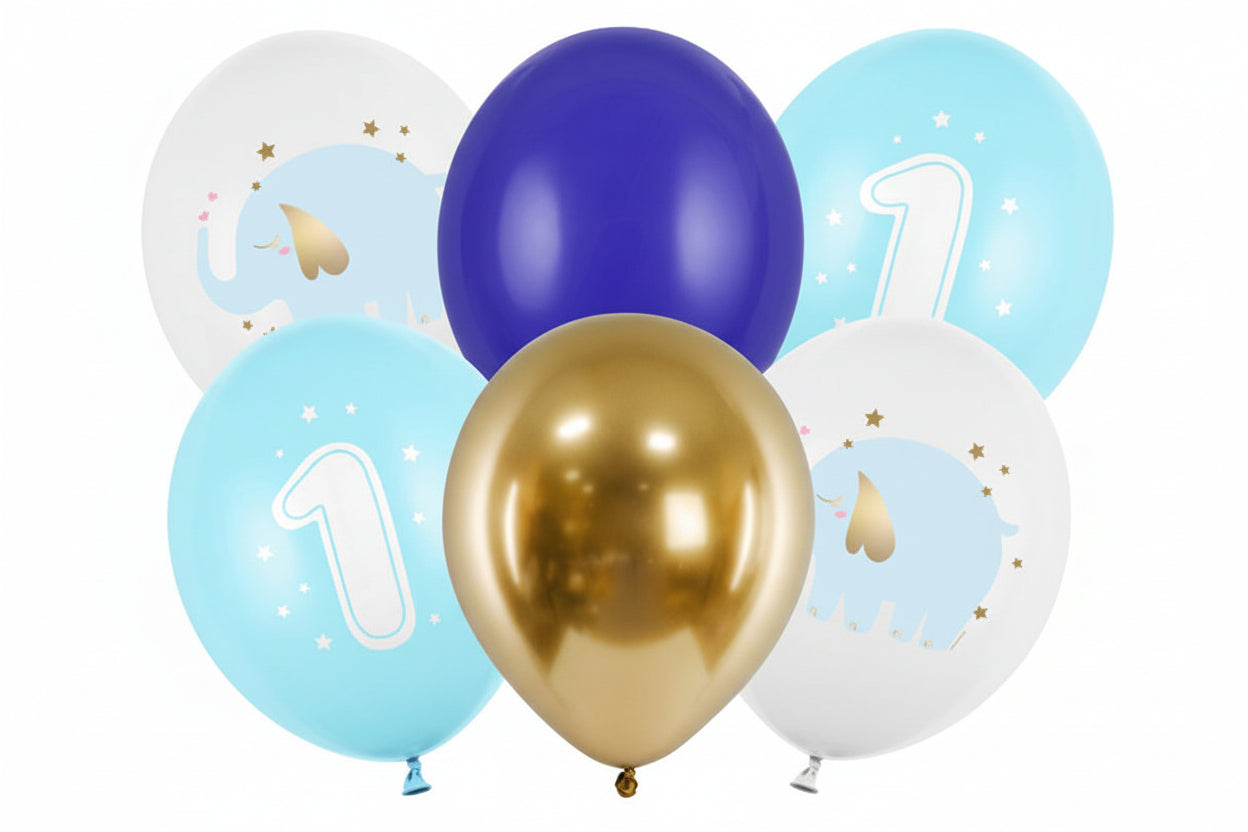 12" BABY ASSORTED BALLOON BOUQUET