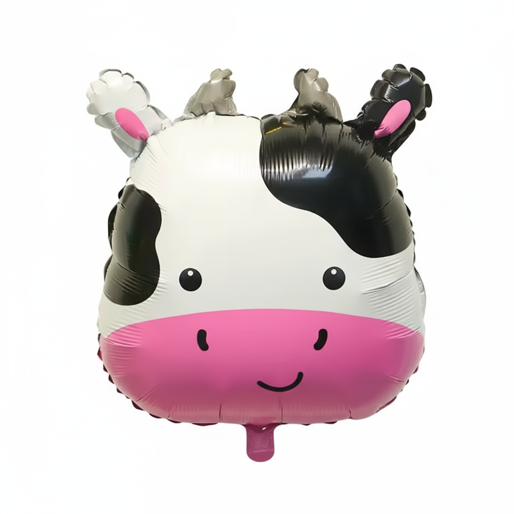 22" ANIMAL HEAD DEFLATED FOIL BALLOON - Winterberries