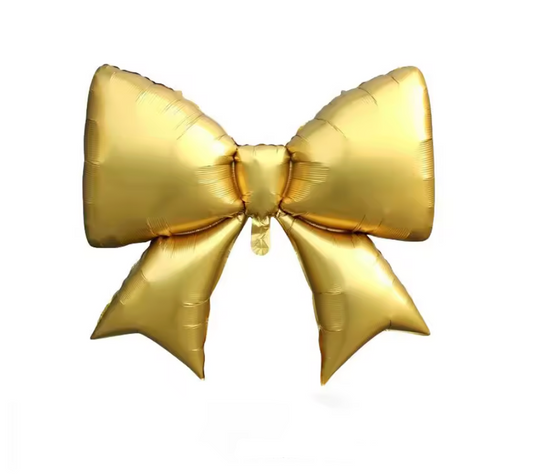 39" BOW SHAPED DEFLATED FOIL BALLOON