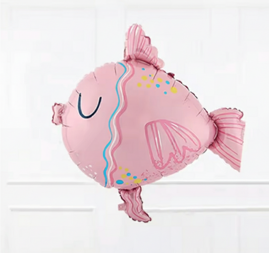 SEA LIFE ANIMAL DEFLATED FOIL BALLOON
