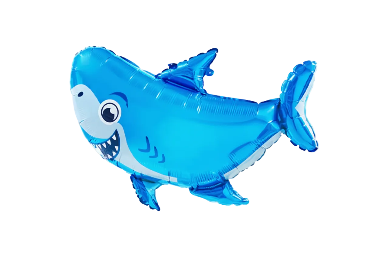 SEA LIFE ANIMAL DEFLATED FOIL BALLOON - Winterberries