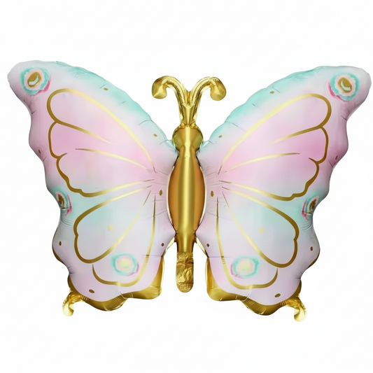 BUTTERFLY DEFLATED FOIL BALLOON