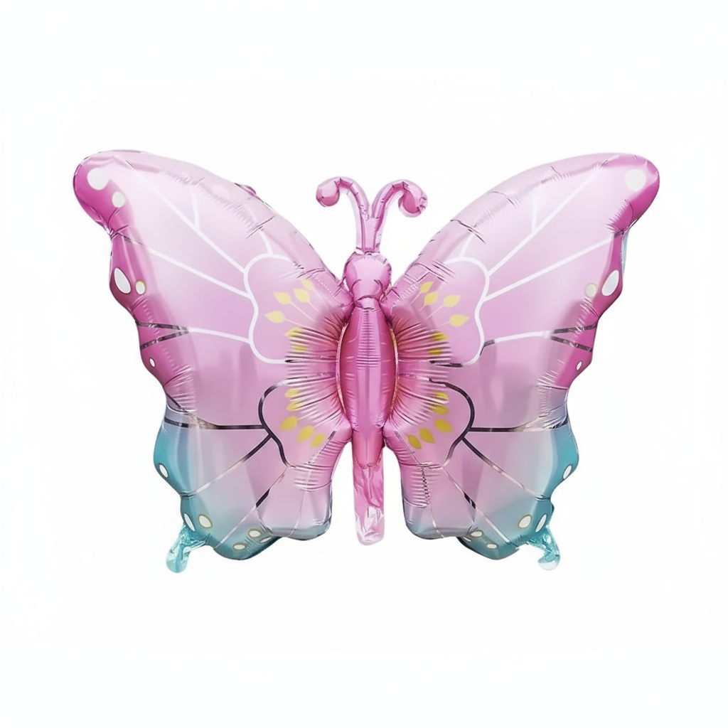 BUTTERFLY DEFLATED FOIL BALLOON