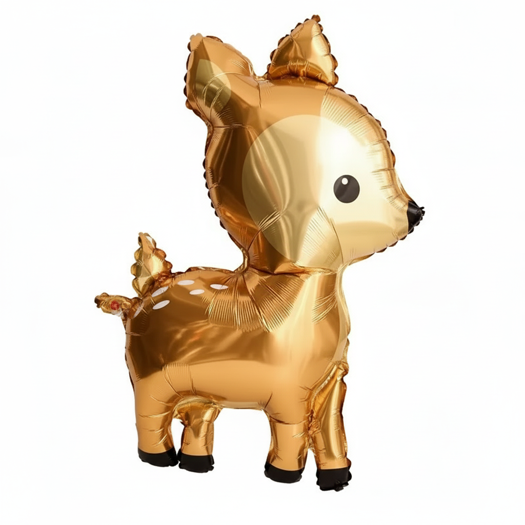 FOREST ANIMAL DEFLATED FOIL BALLOON - Winterberries
