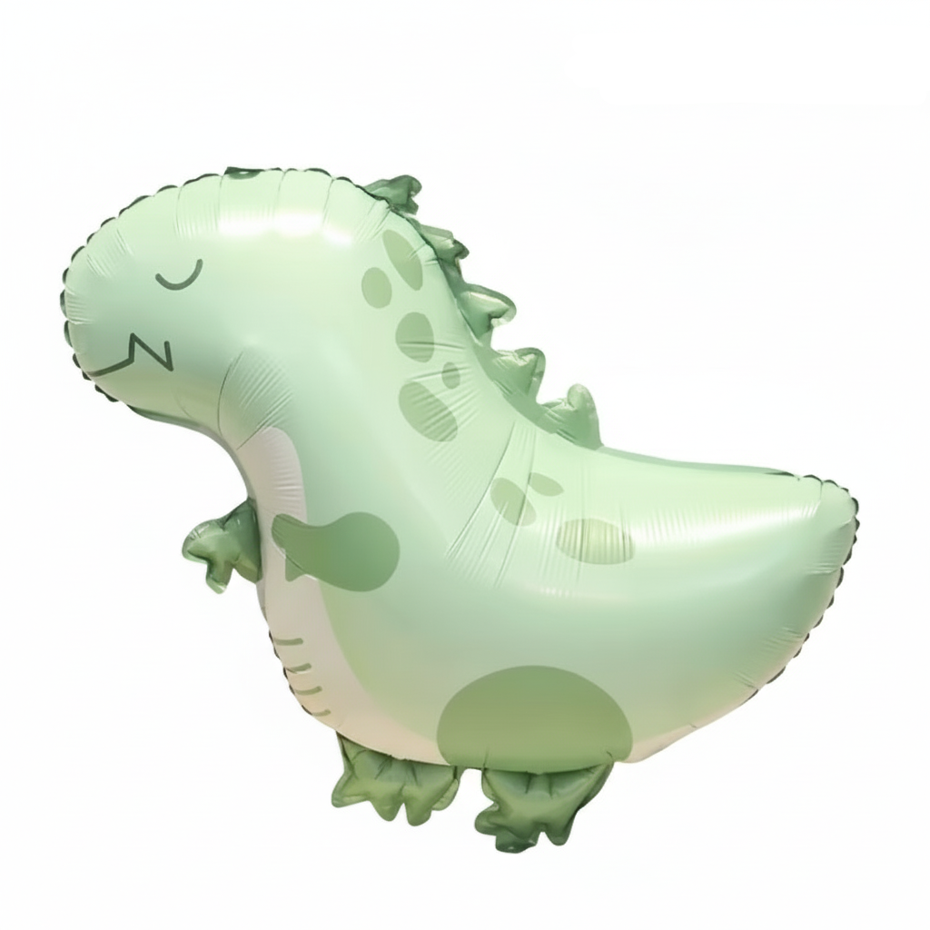 MATTE DINOSAUR ANIMAL DEFLATED FOIL BALLOON