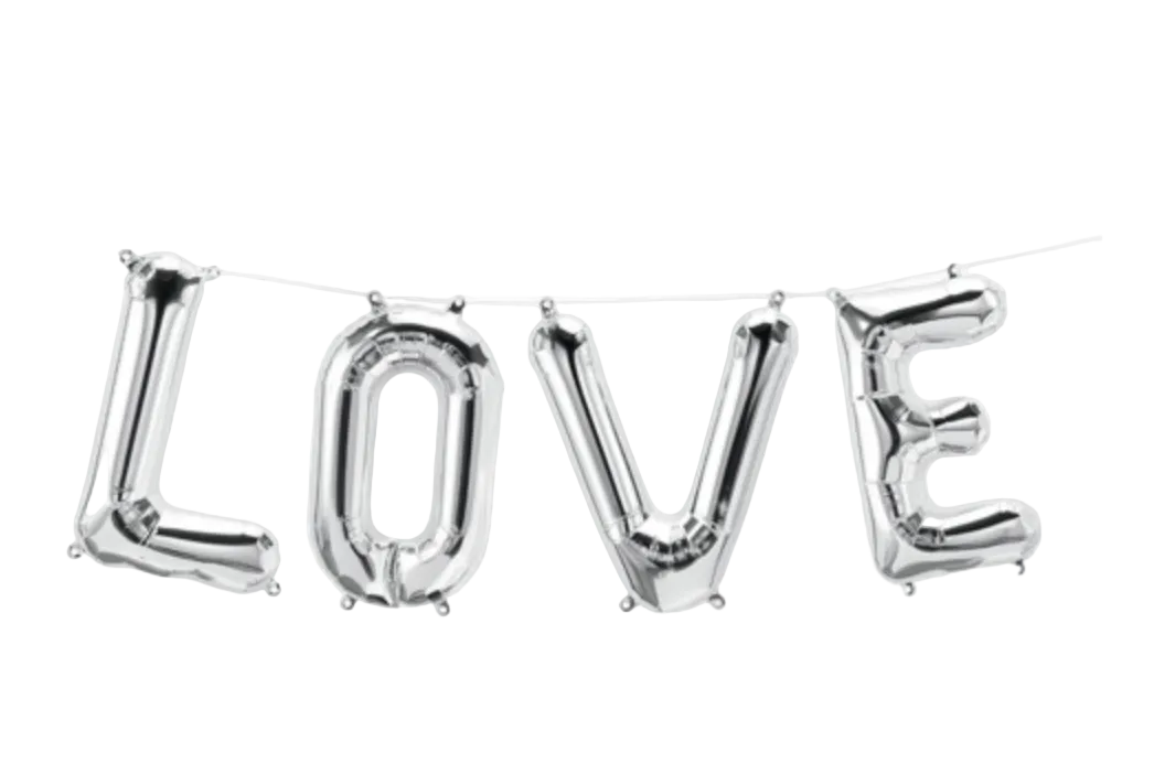 VALENTINE THEMED FOIL BALLOON GARLAND - Winterberries