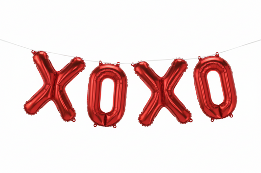 VALENTINE THEMED FOIL BALLOON GARLAND - Winterberries