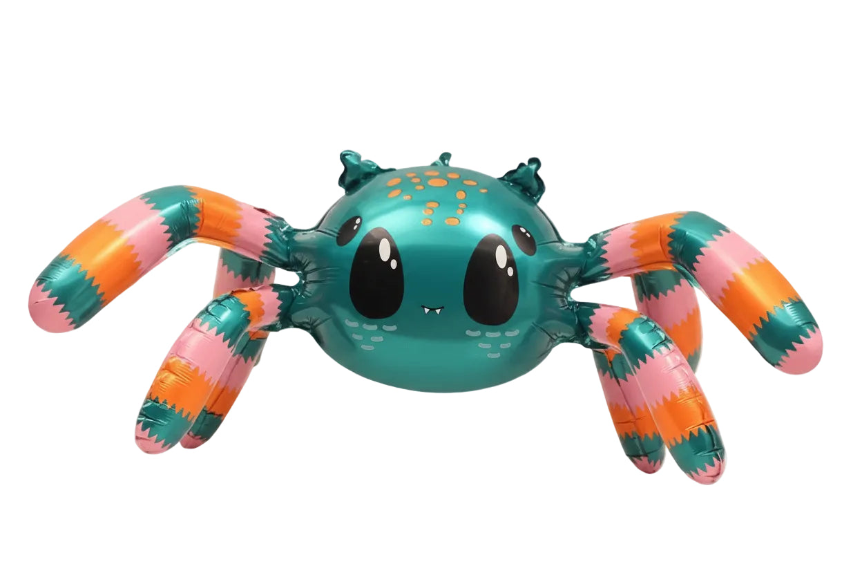 HALLOWEEN SPIDER THEMED DEFLATED FOIL BALLOON - Winterberries