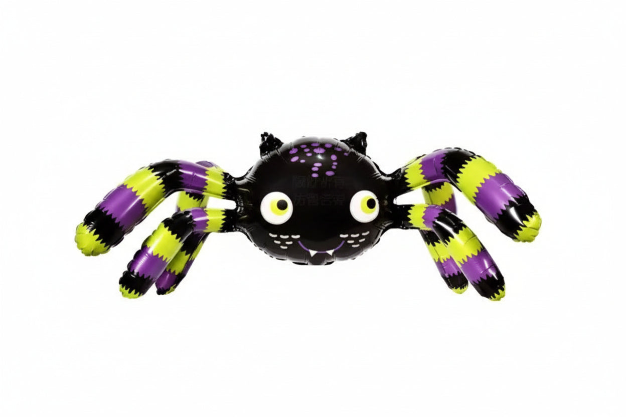HALLOWEEN SPIDER THEMED DEFLATED FOIL BALLOON - Winterberries