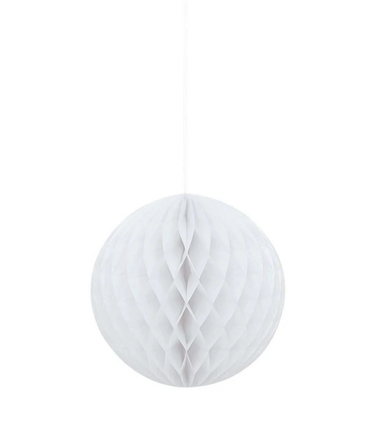 PAPER HONEYCOMB BALL - Winterberries