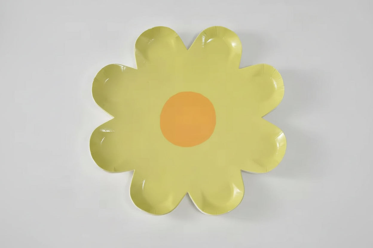 X10 DAISY PAPER PLATES - Winterberries