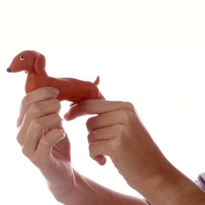Squeezy Stretchy Dachshund Dog - Winterberries
