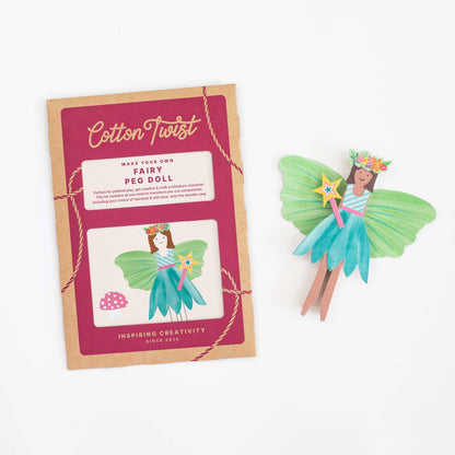 MAKE YOUR OWN FAIRY PEG DOLL
