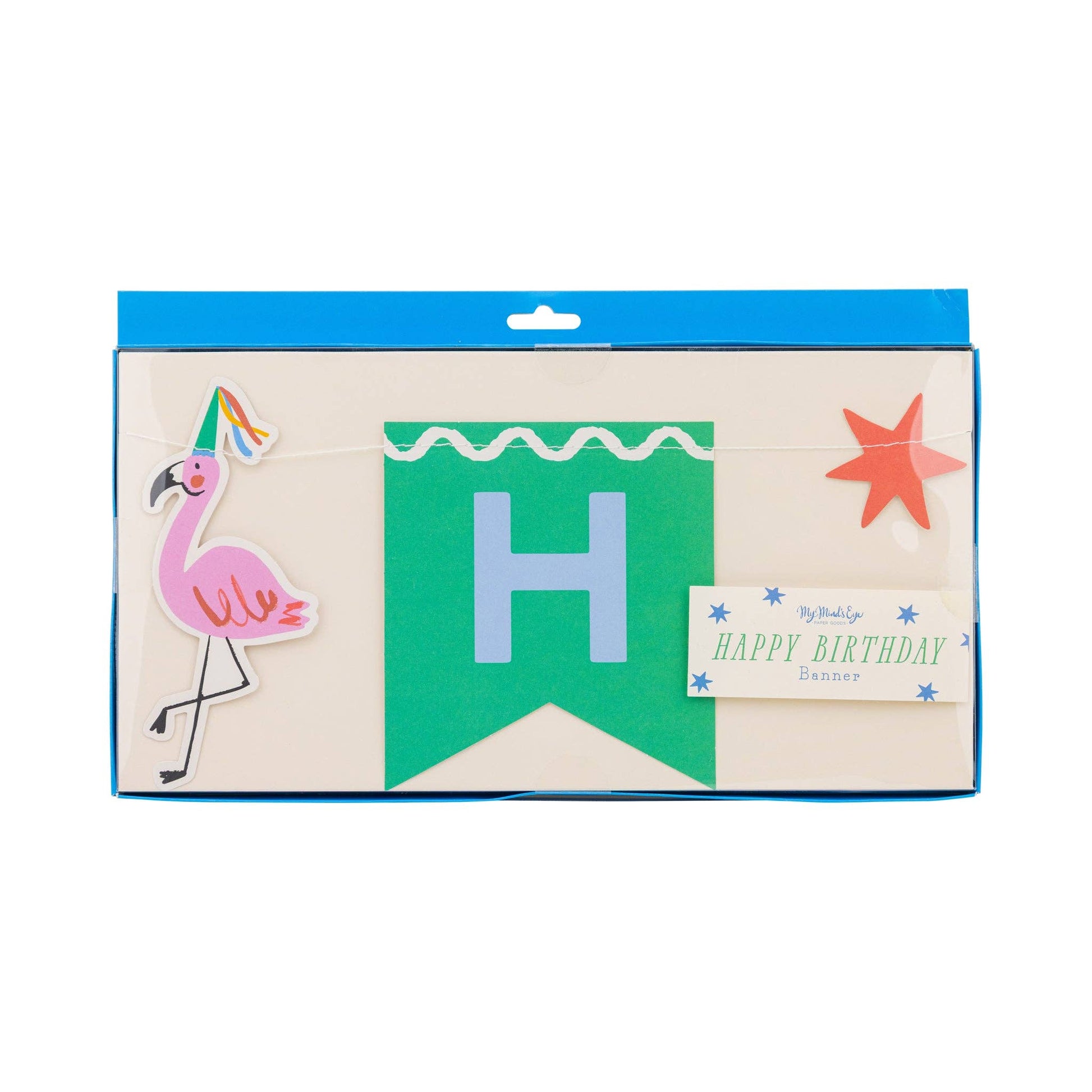 PLAML02 - Animal Party Happy Birthday Banner - Winterberries