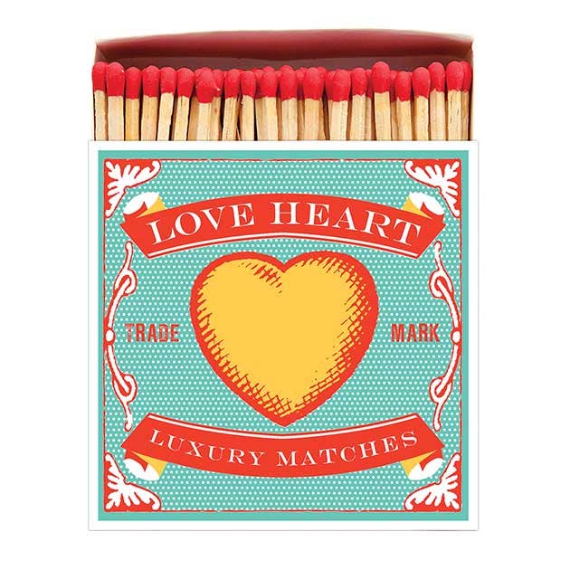LOVE HEART MATCH BOX - Winterberries
