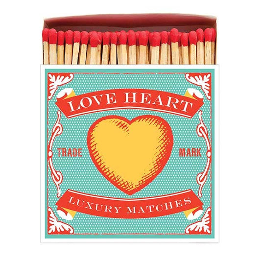 LOVE HEART MATCH BOX - Winterberries