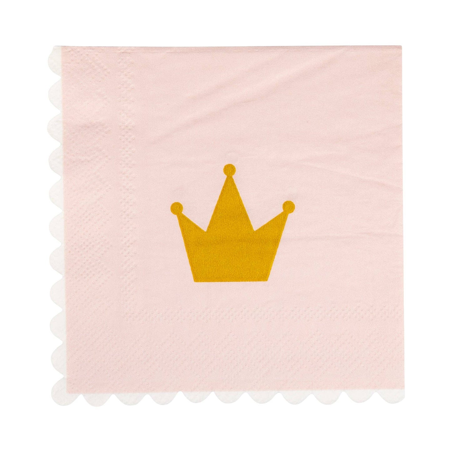 PLPRN38 - Foil Princess Crown Cocktail Napkin (18ct) - Winterberries