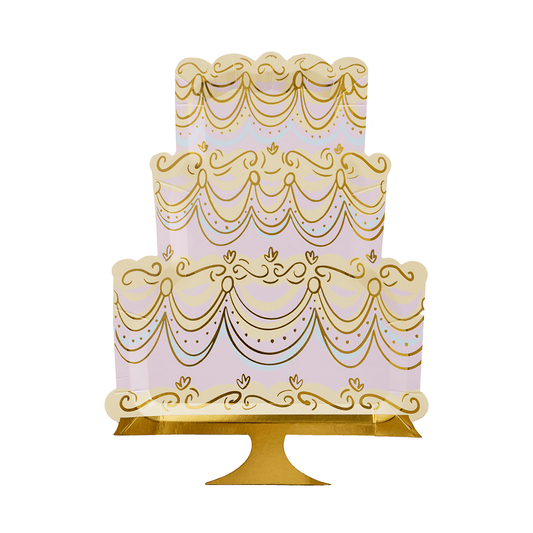 X8 LET THEM EAT CAKE PAPER PLATES - Winterberries