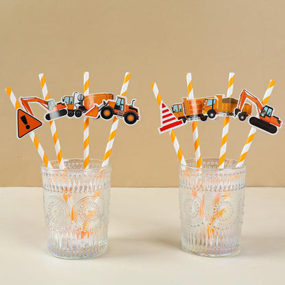 x8 Construction Straws - Winterberries