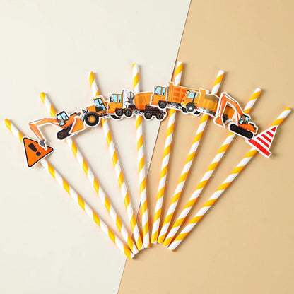 x8 Construction Straws - Winterberries