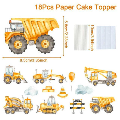 x18 Construction Toppers - Winterberries