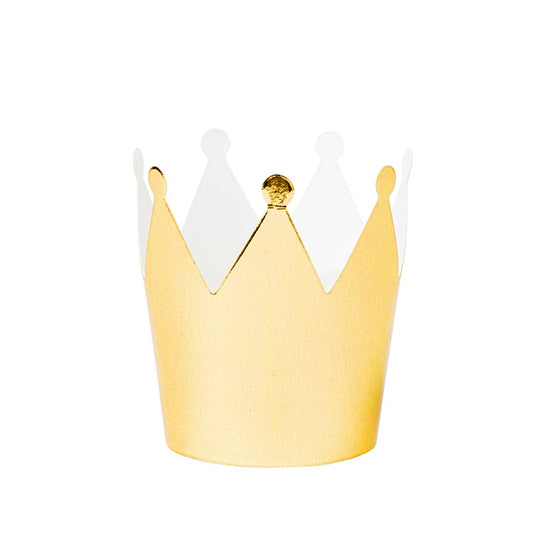 X4 MINI PAPER CROWNS - Winterberries