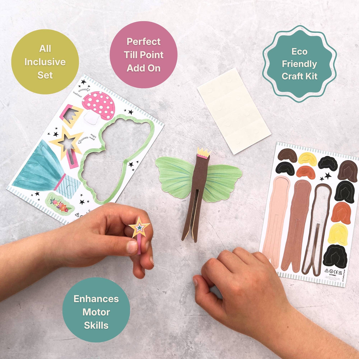 MAKE YOUR OWN FAIRY PEG DOLL
