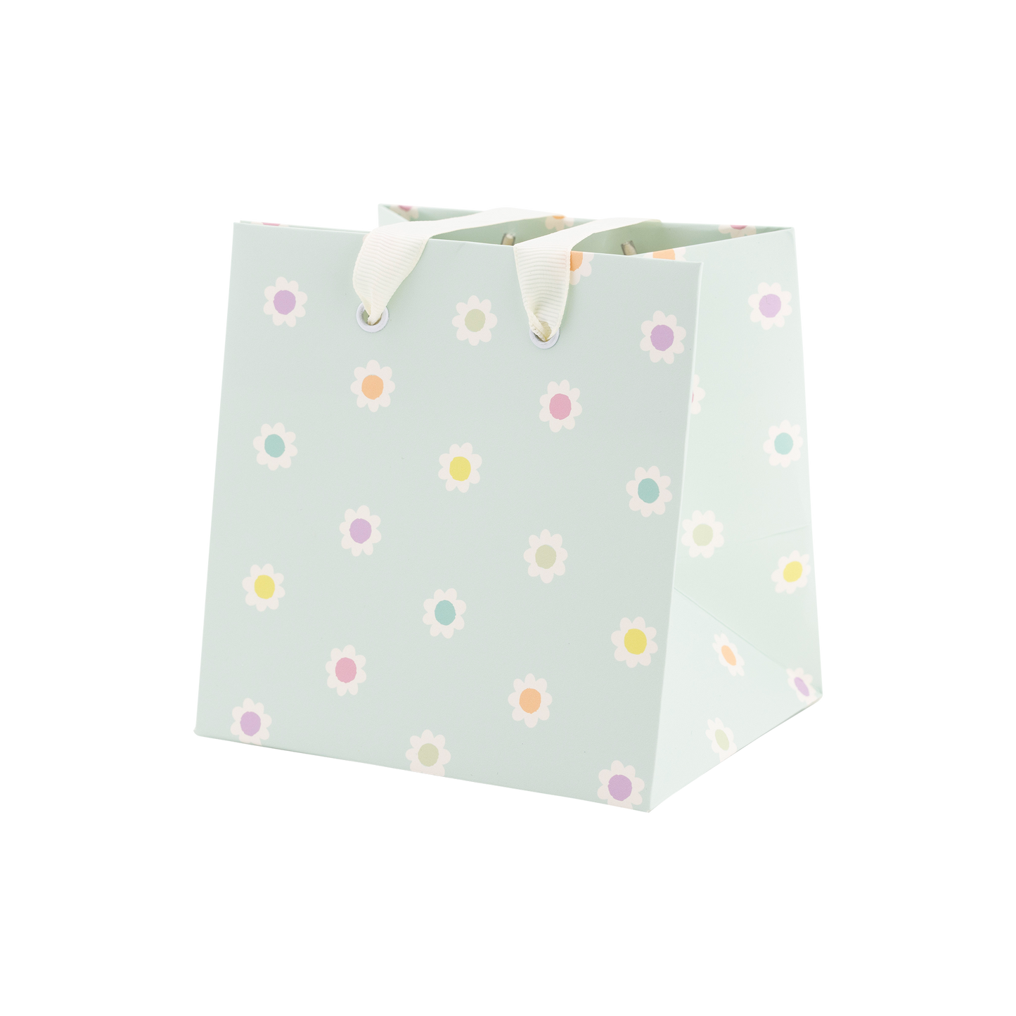 PLGBS92 - Blue Daisies Gift Bag Set - Winterberries