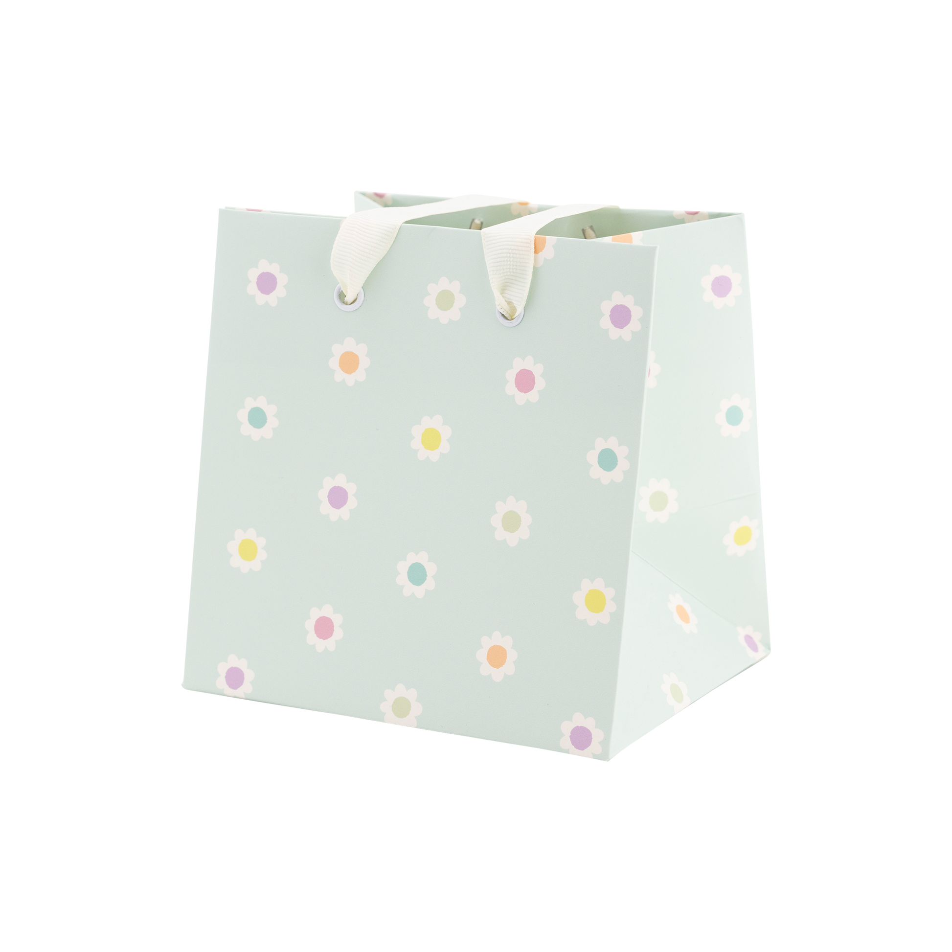 PLGBS92 - Blue Daisies Gift Bag Set - Winterberries
