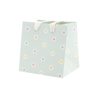 PLGBS92 - Blue Daisies Gift Bag Set - Winterberries
