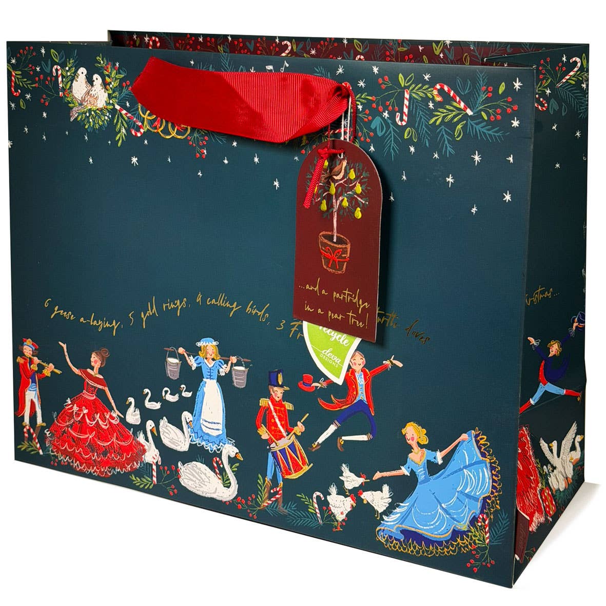 Gift Bag Carrier | 12 Days of Christmas