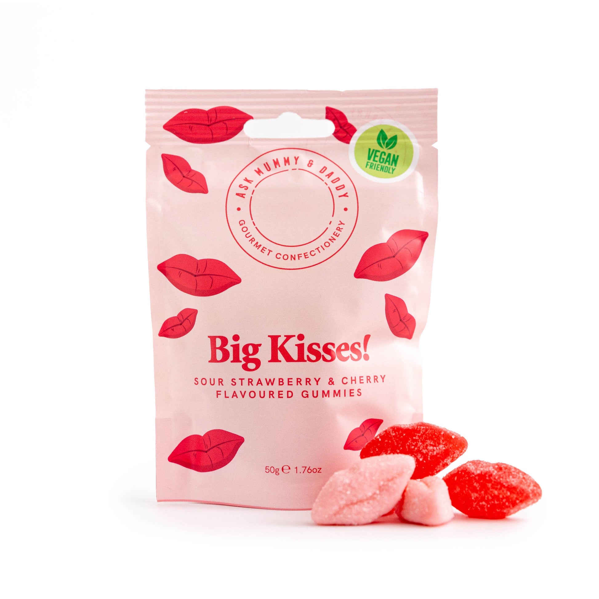 Big Kisses! Pouch - Winterberries