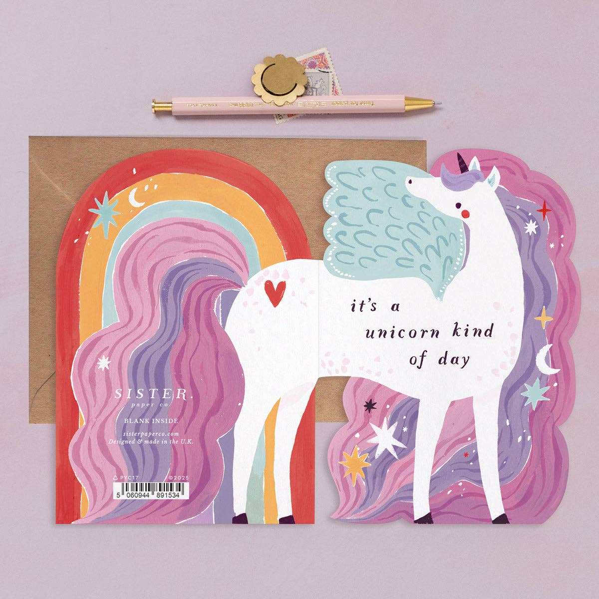 UNICORN BIRTHDAY CARD