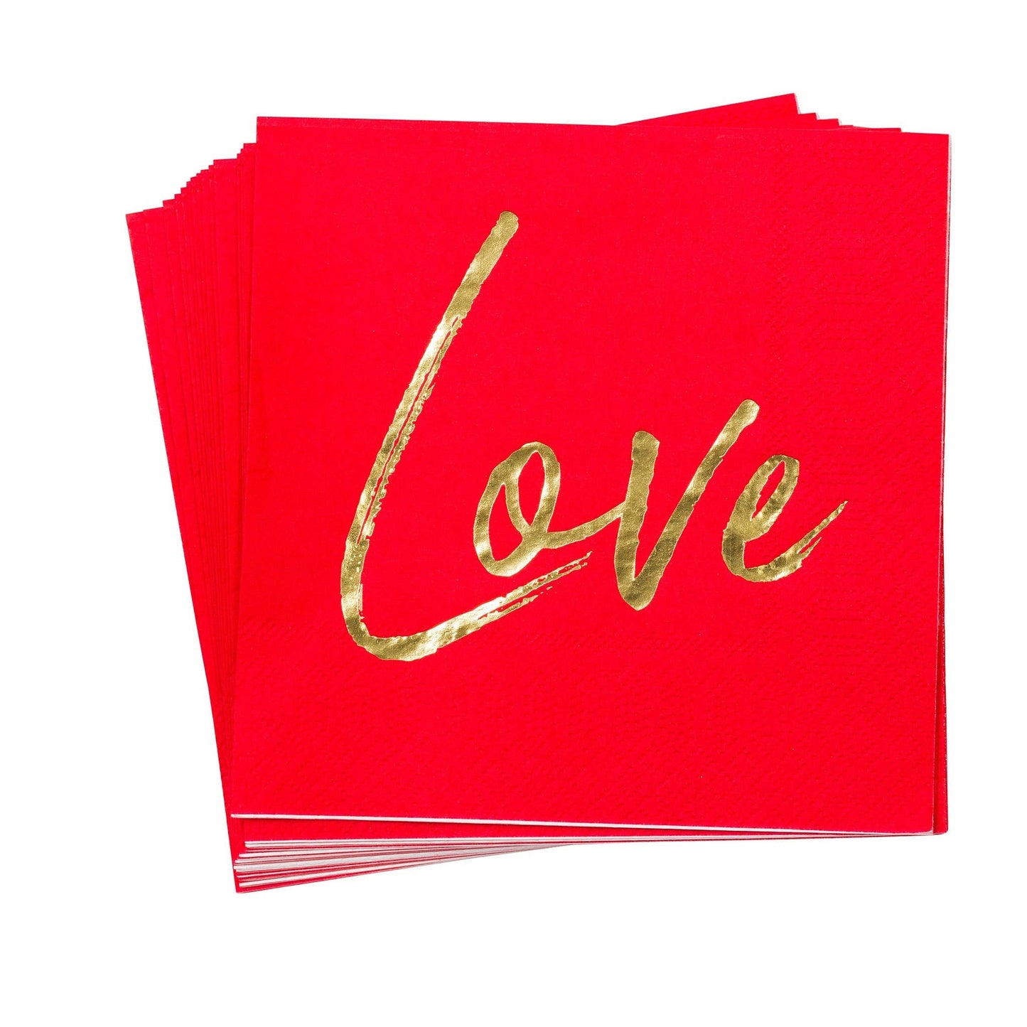 X1 LOVE NAPKINS - Winterberries