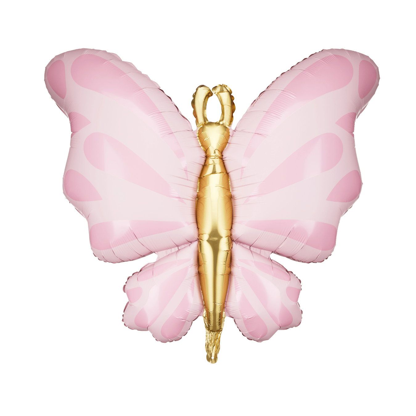 Partydeco Pink Butterfly Foil Balloon