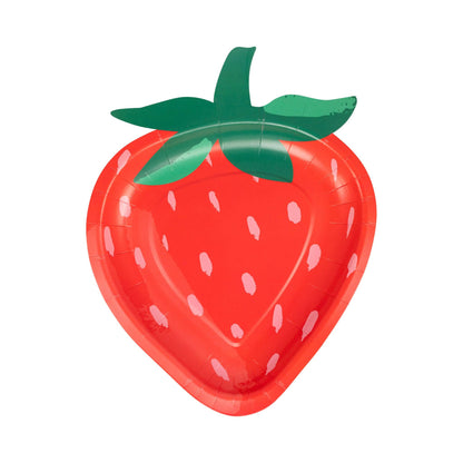 STW1140 - Strawberry Shaped Plate - Winterberries