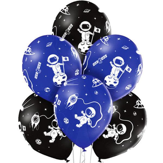 x6 12" Spaceman Balloons - Winterberries