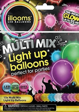 x8 Led light up balloons - Winterberries